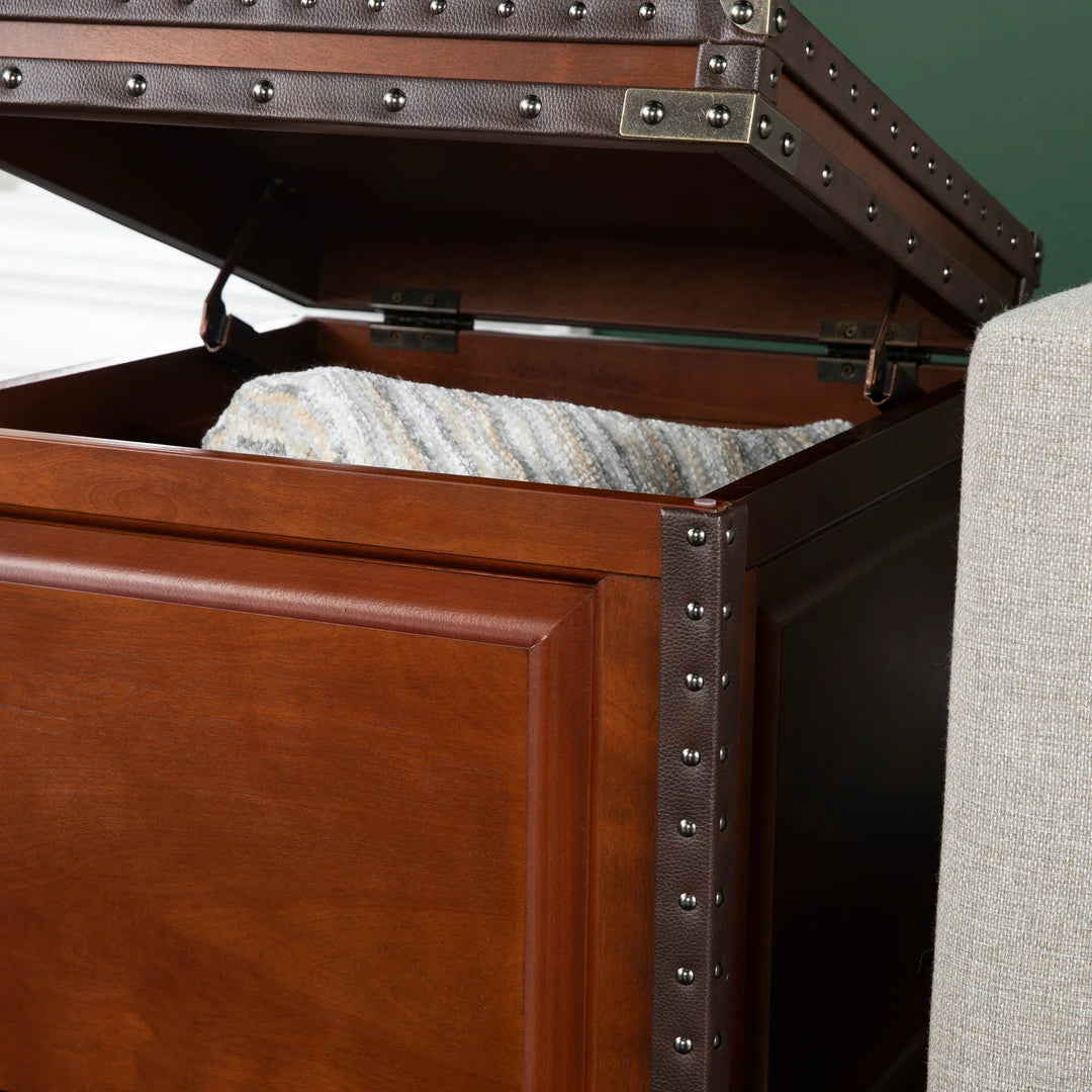 SwayLiving Amherst Trunk End Table w/ Storage ACCENT TABLES