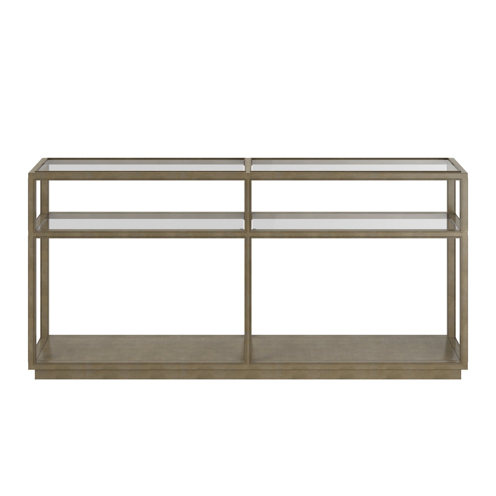 Glaze Console Table-Quartz