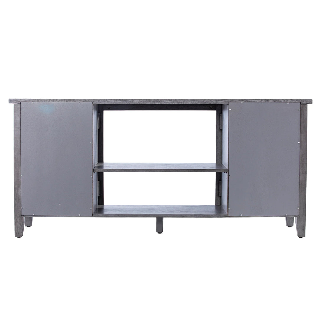 SwayLiving Edderton Media Console w/ Storage MEDIA + TV STANDS
