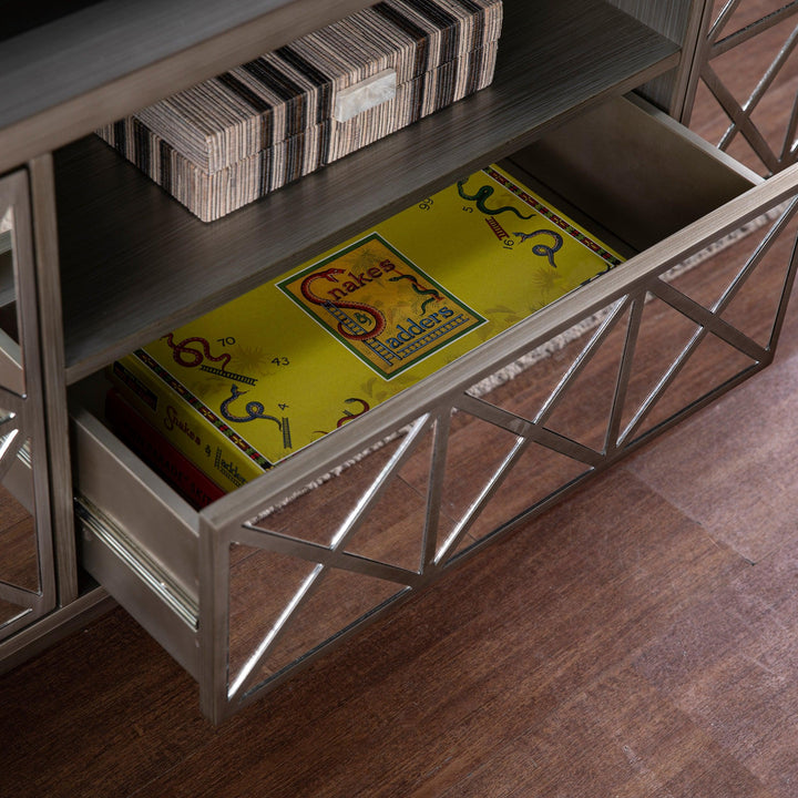 SwayLiving Downley Storage TV/Media Stand MEDIA + TV STANDS