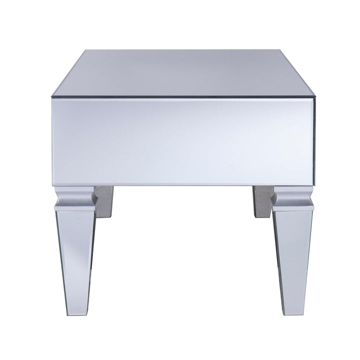 SwayLiving Darien Mirrored Coffee Table w/ Storage COFFEE TABLES
