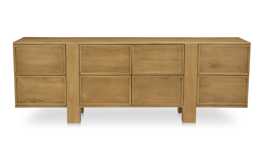 Henley 8 Drawer Dresser Brown - SwayLiving