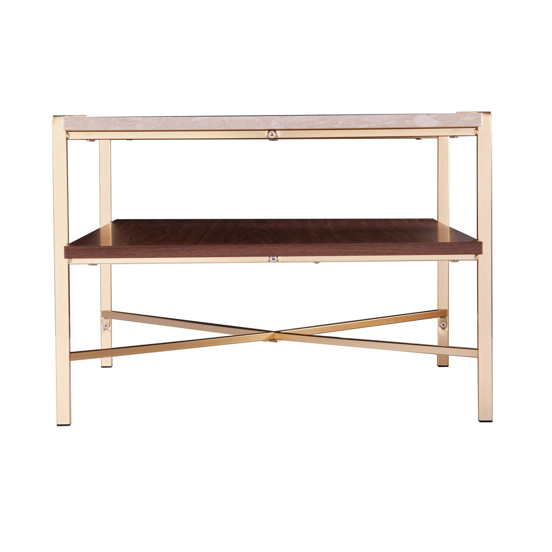 SwayLiving Ardmillan Rectangular Cocktail Table w/ Storage COFFEE TABLES