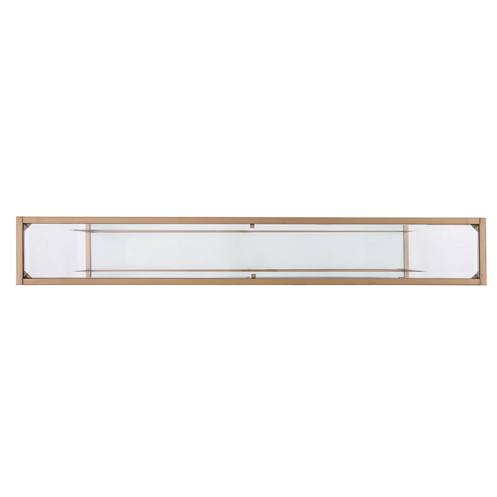 SwayLiving Bergen Narrow Console Table - Gold CONSOLE TABLES