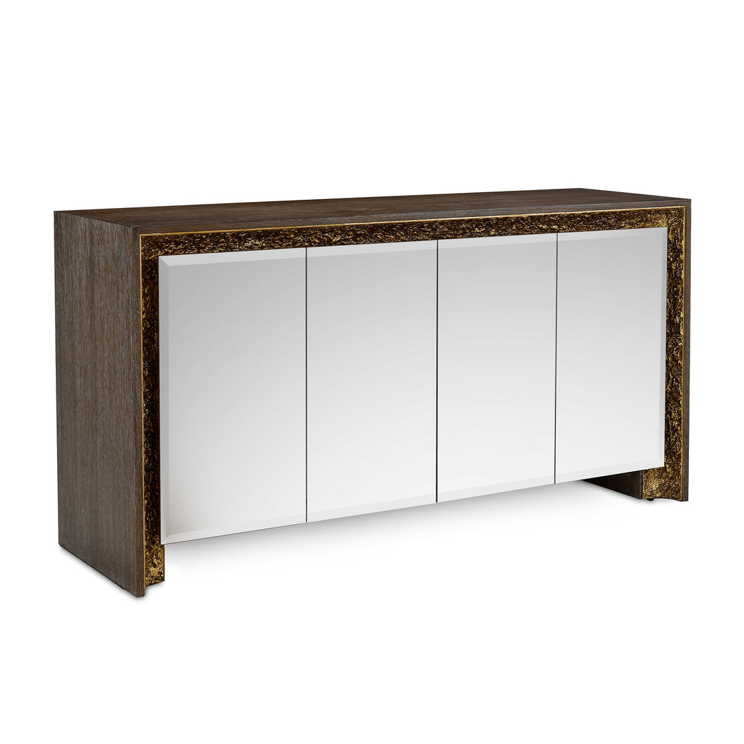 Coloma Four-Door Lighted Credenza