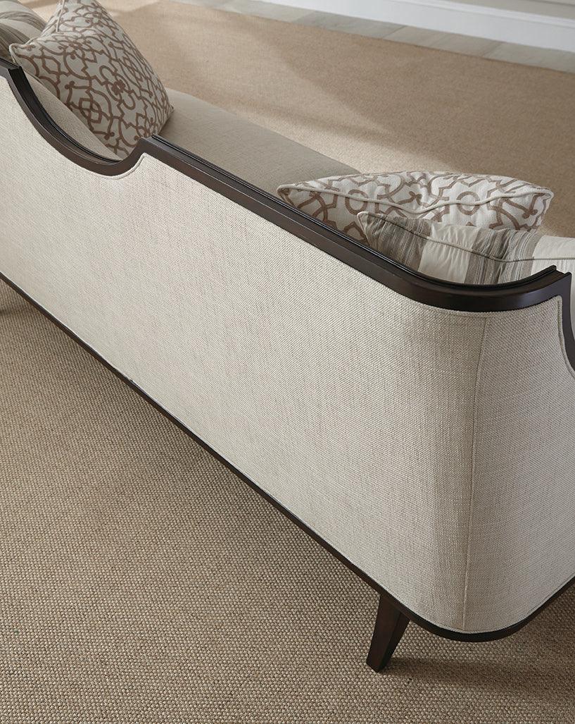 SwayLiving Harper Ivory Sofa SOFAS + SECTIONALS