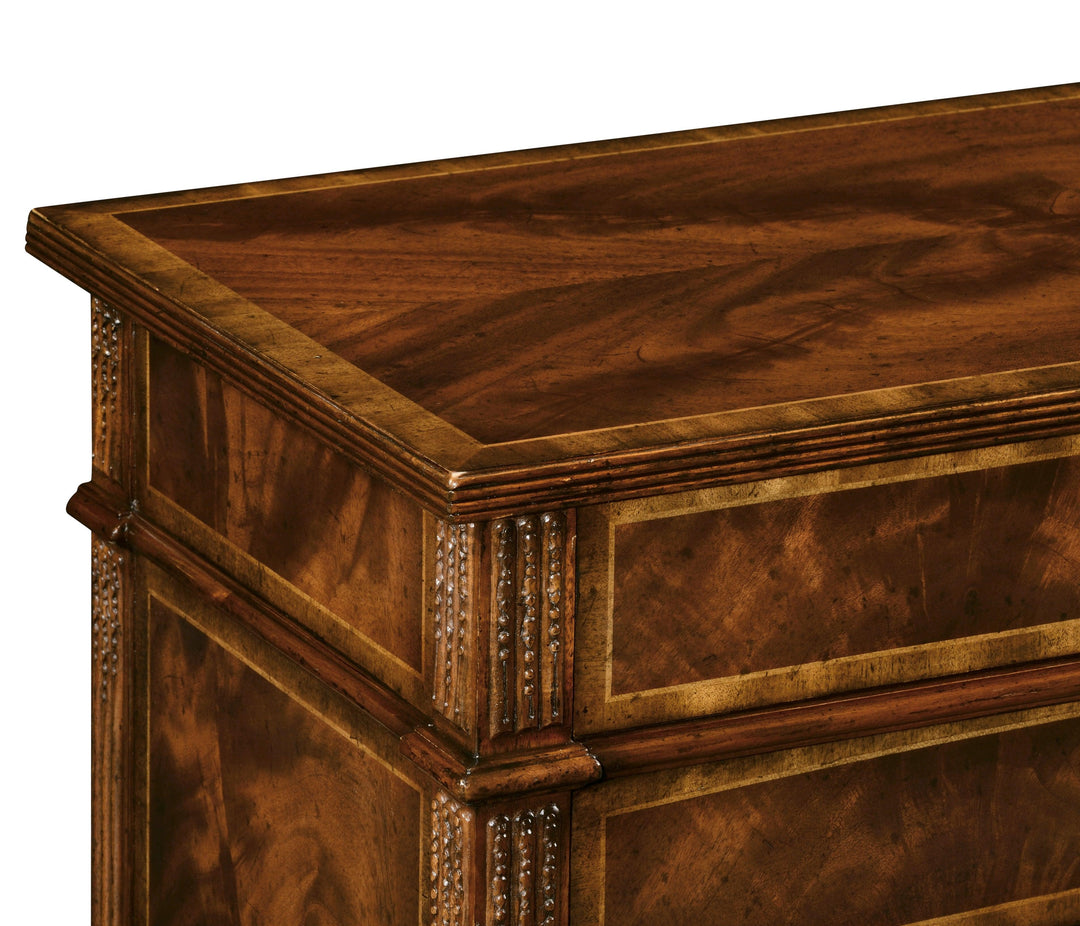SwayLiving Buckingham Mahogany Chest of Drawers SIDEBOARDS + CREDENZAS