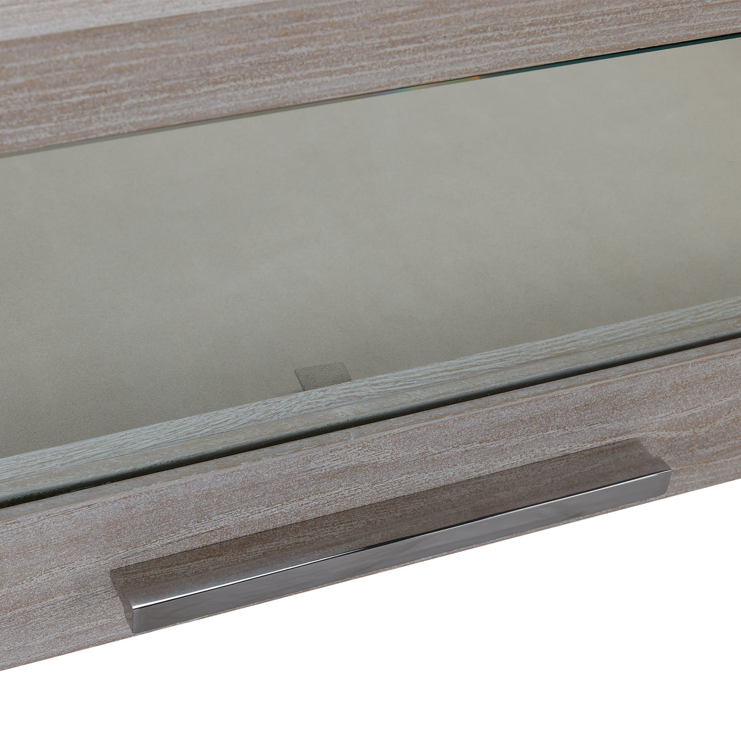 Galicia Two-Drawer Lighted Console Table