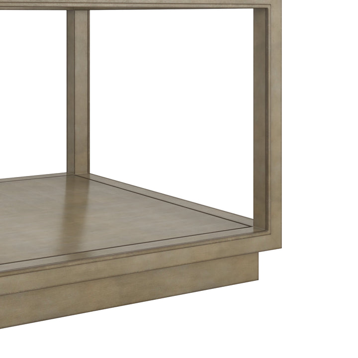 Glaze Rec Cktl Table-Quartz