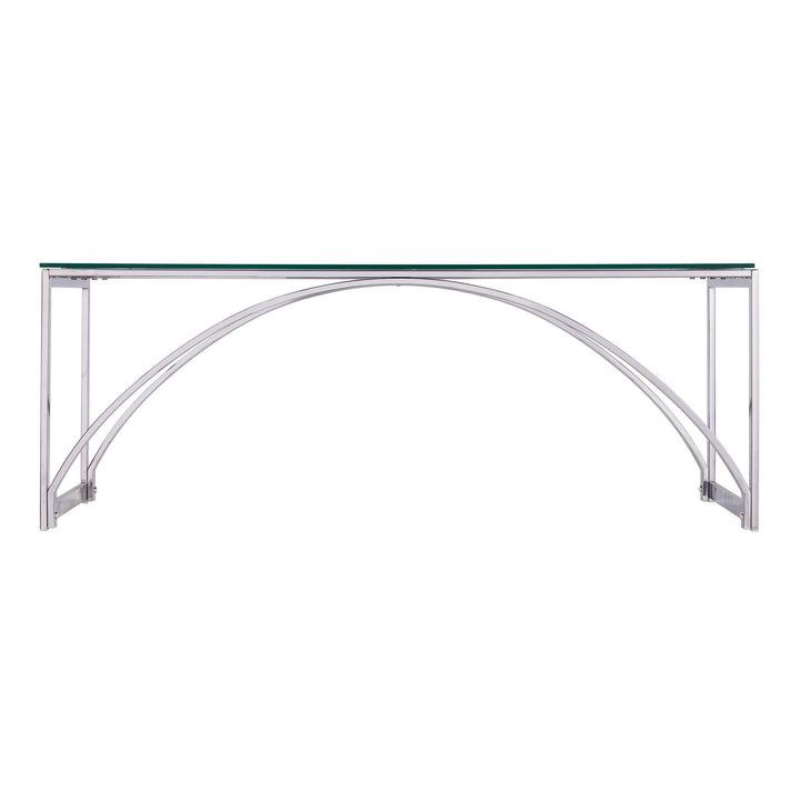 SwayLiving Stevenly Glass-Top Cocktail Table COFFEE TABLES