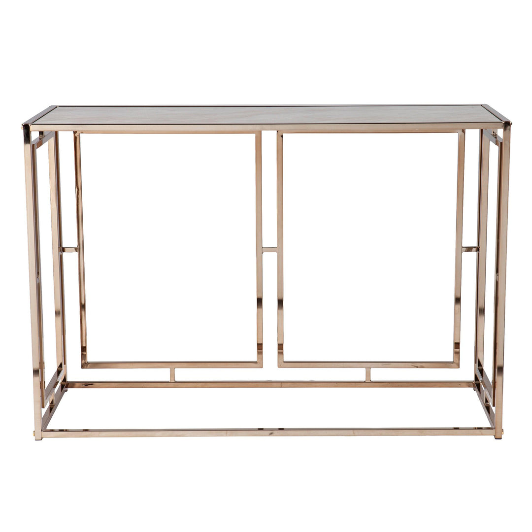 SwayLiving Simondley Faux Marble Console Table CONSOLE TABLES