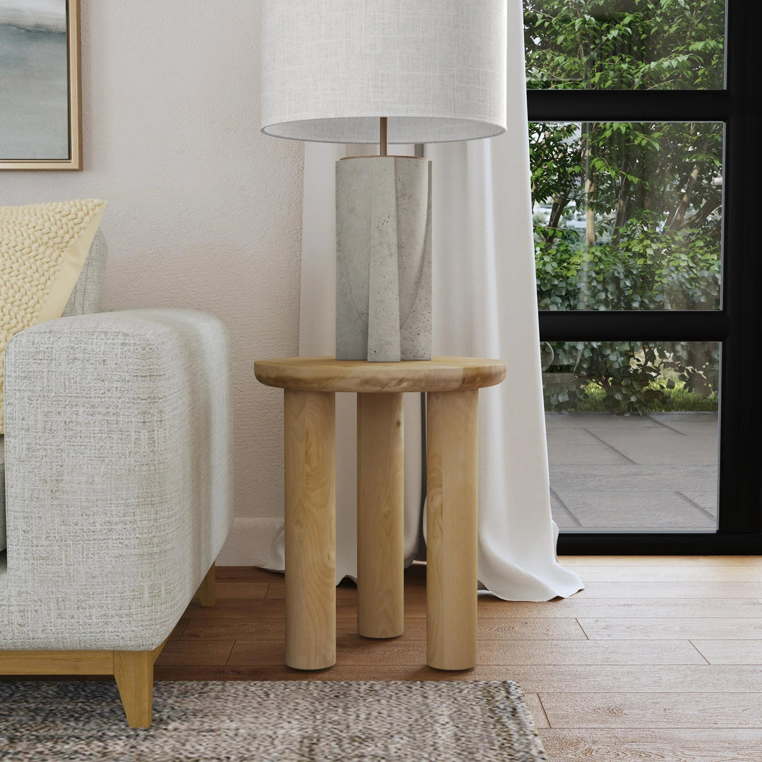 SwayLiving Craton Solid Wood End Table ACCENT TABLES