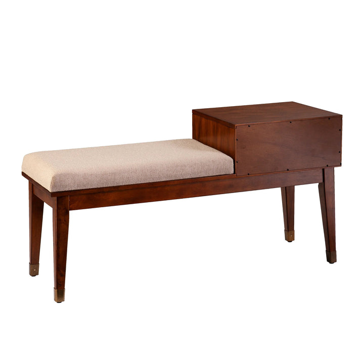 SwayLiving Rhoda Upholstered Bench with Storage BENCHES