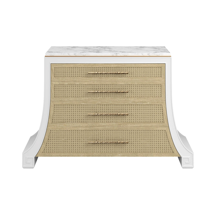 Eave Accent Chest-Uplifting White