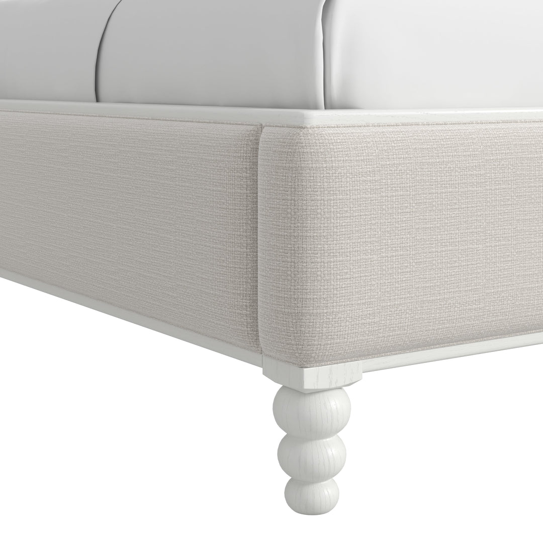 Haven QN Uph Bed-Warm White
