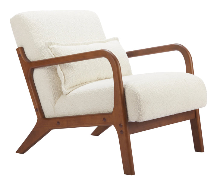 SwayLiving Macio Accent Chair Cream ACCENT + LOUNGE CHAIRS