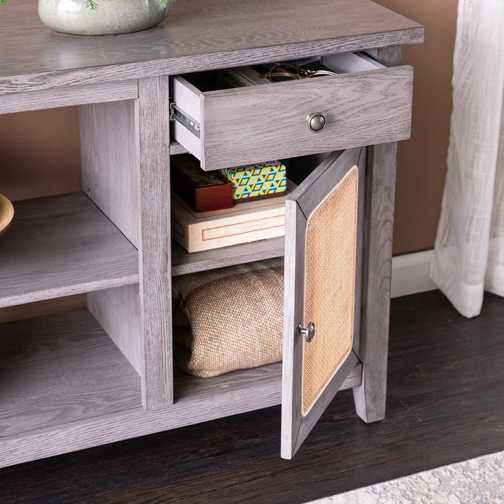 SwayLiving Edderton Media Console w/ Storage MEDIA + TV STANDS