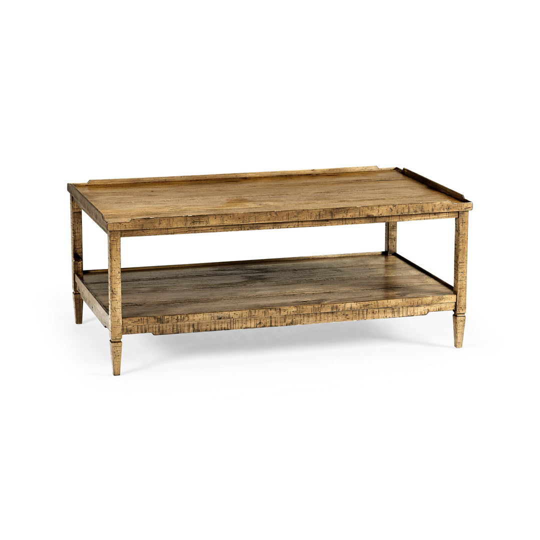 SwayLiving Casual Accents Distressed Coffee Table COFFEE TABLES