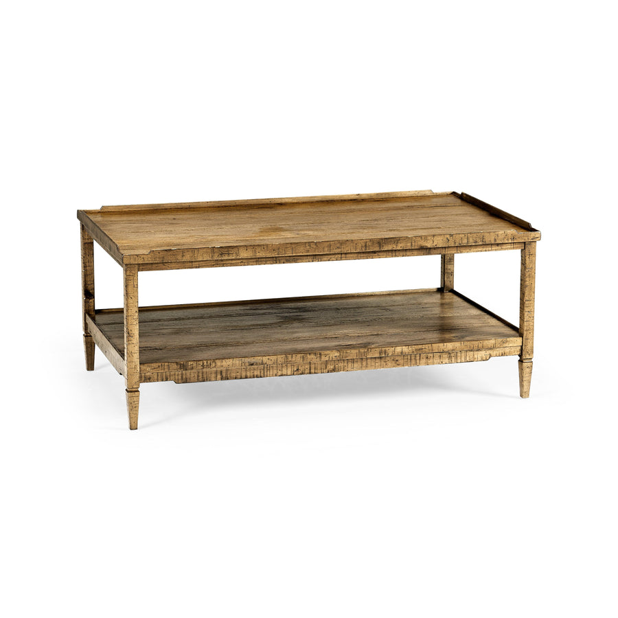 SwayLiving Casual Accents Distressed Coffee Table COFFEE TABLES