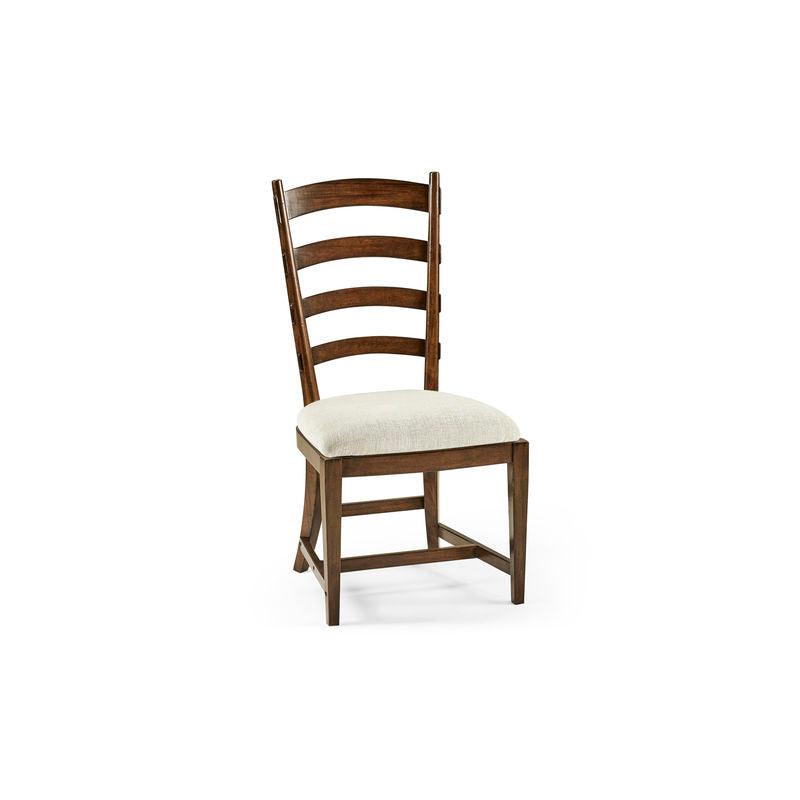 SwayLiving Casual Walnut Ladderback Side Chair - Set Of 2 DINING CHAIRS
