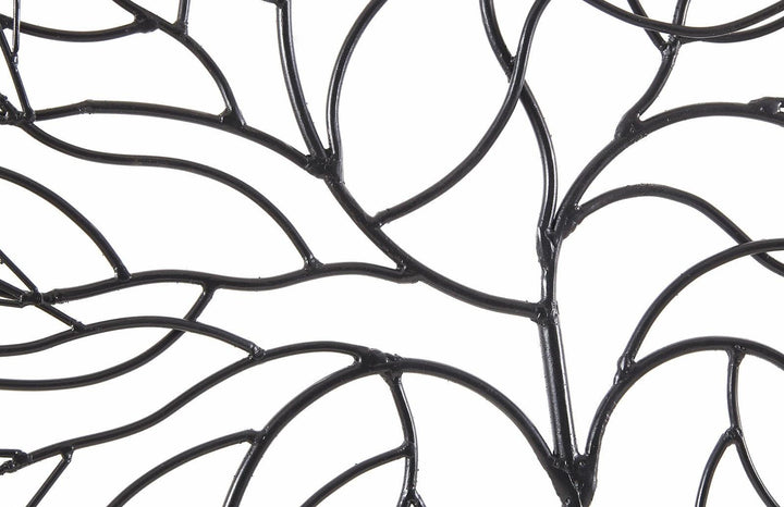 SwayLiving Wire Tree Wall Art, Large, Circle, Metal, Black WALL ACCENTS