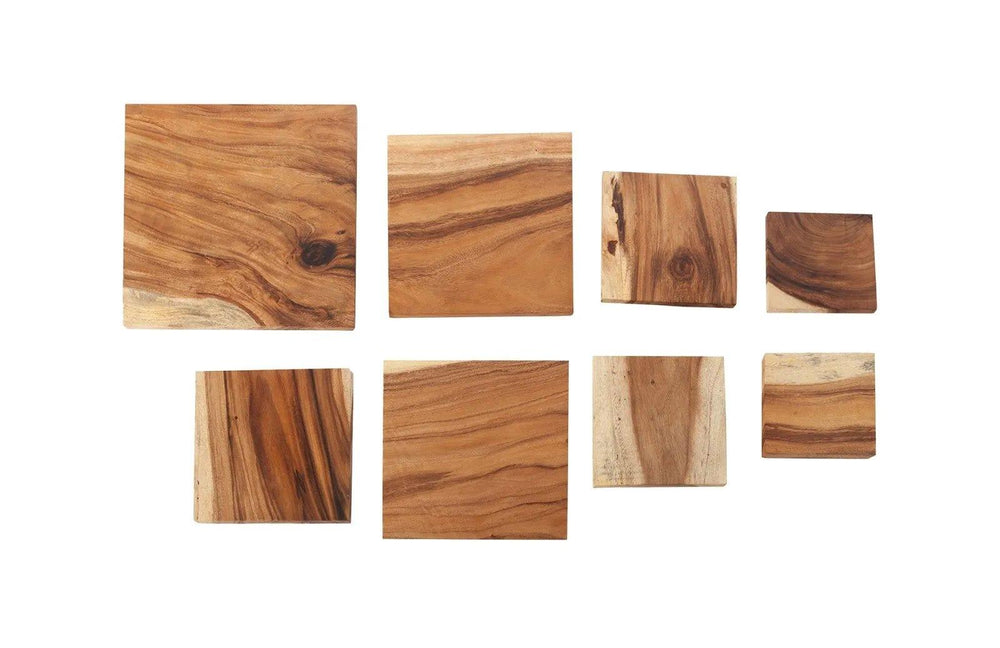 SwayLiving Square Standout Wall Art, Set of 8 WALL ACCENTS