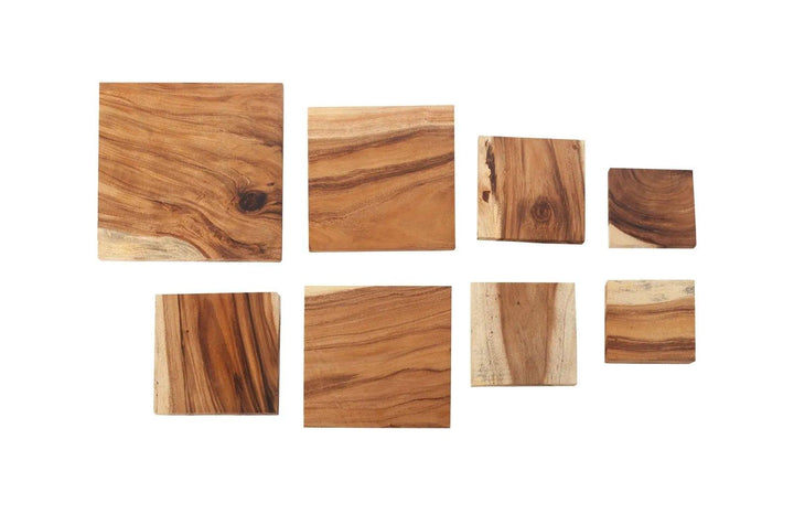 SwayLiving Square Standout Wall Art, Set of 8 WALL ACCENTS
