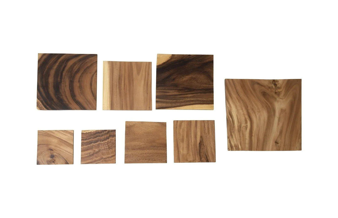 SwayLiving Square Standout Wall Art, Set of 8 WALL ACCENTS