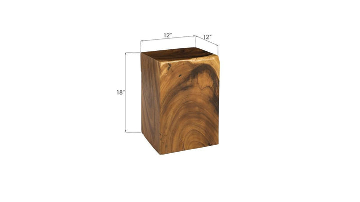 SwayLiving Prism Stool, Natural OTTOMANS, POUFS, + STOOLS