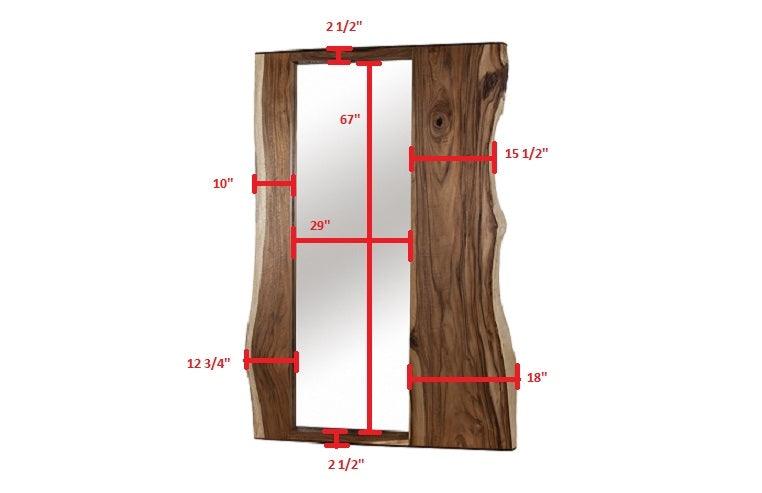 SwayLiving Split Slab Mirror WALL MIRRORS