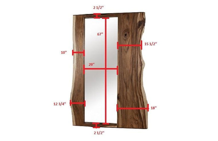 SwayLiving Split Slab Mirror WALL MIRRORS