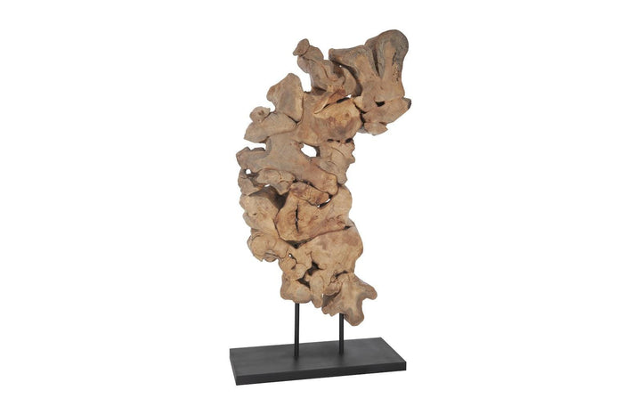 SwayLiving Pipal Wood Sculpture DECORATIVE OBJECTS