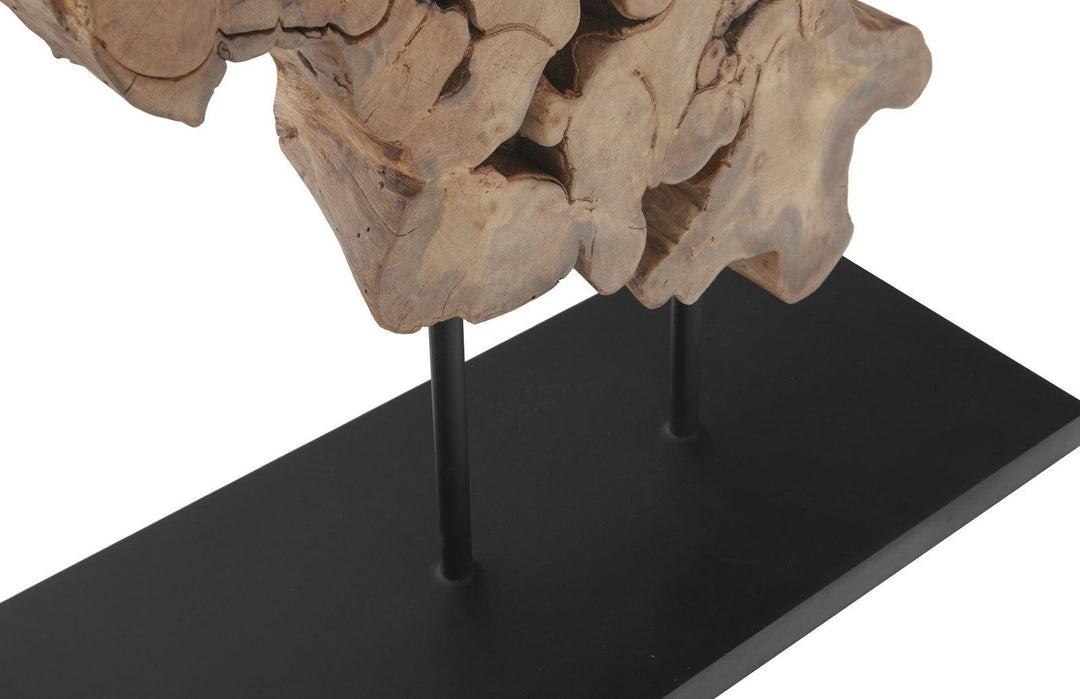 SwayLiving Pipal Wood Sculpture DECORATIVE OBJECTS