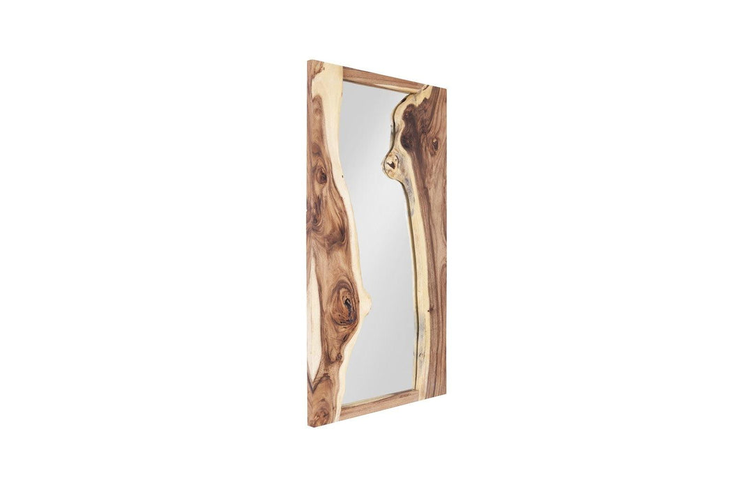 SwayLiving River Mirror, Chamcha Wood, Natural DECORATIVE OBJECTS