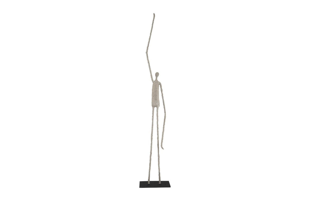 SwayLiving Human Sculpture, One Arm Up, Paper Mache DECORATIVE OBJECTS
