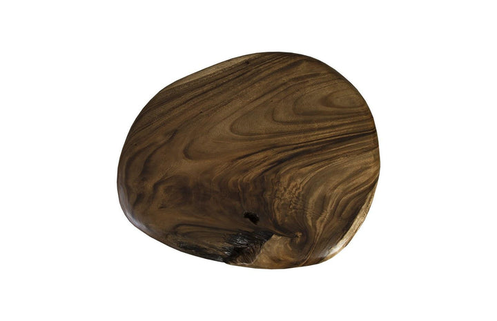 SwayLiving Skipping Stone Side Table, Forged Legs ACCENT TABLES
