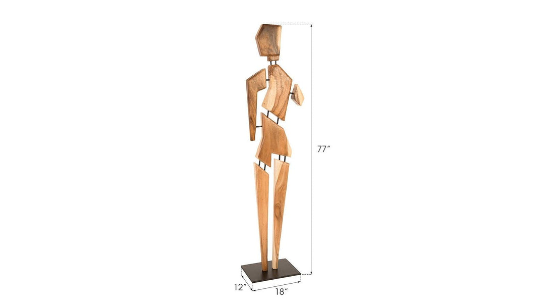 SwayLiving Jack Wood Sculpture DECORATIVE OBJECTS