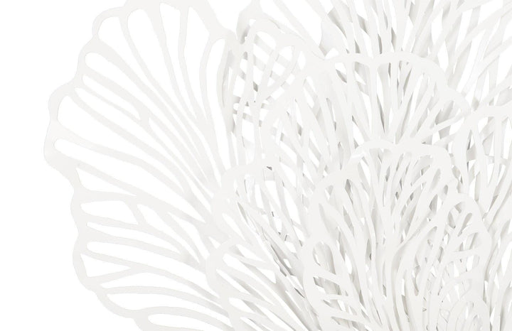 SwayLiving Butterfly Wall Art, White, LG WALL ACCENTS