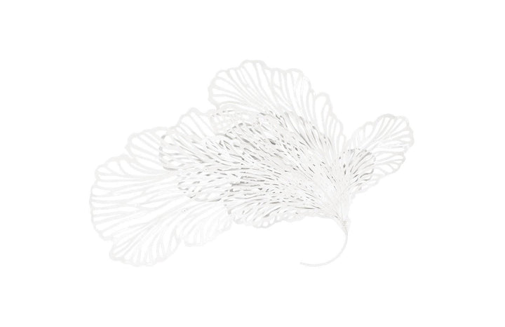 SwayLiving Butterfly Wall Art, White, LG WALL ACCENTS