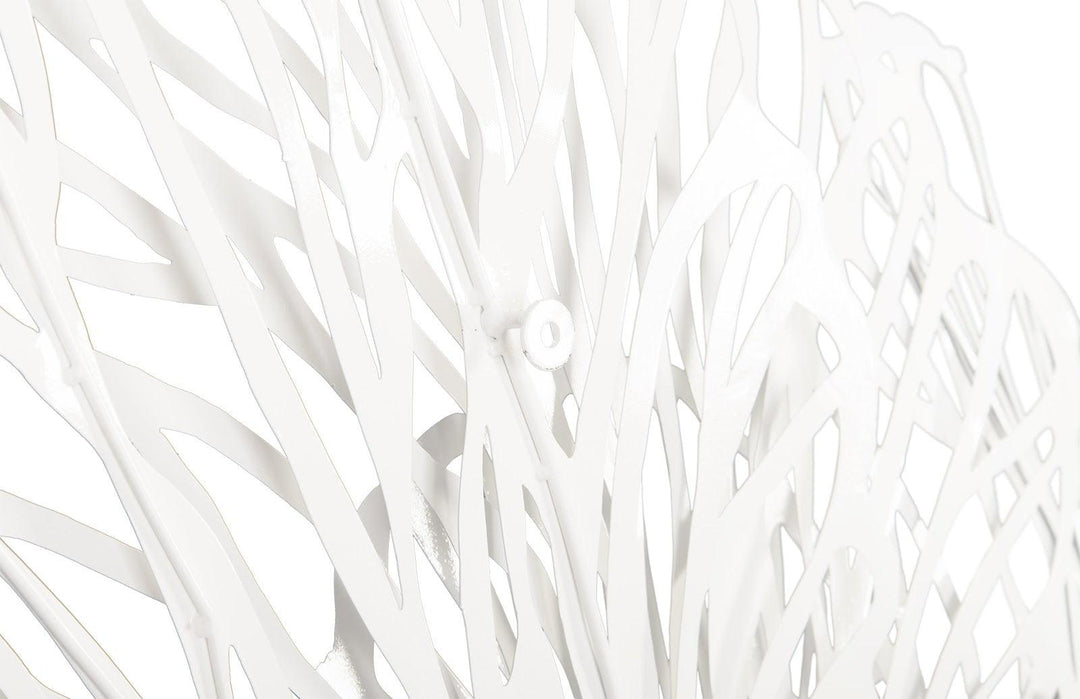 SwayLiving Butterfly Wall Art, White, LG WALL ACCENTS
