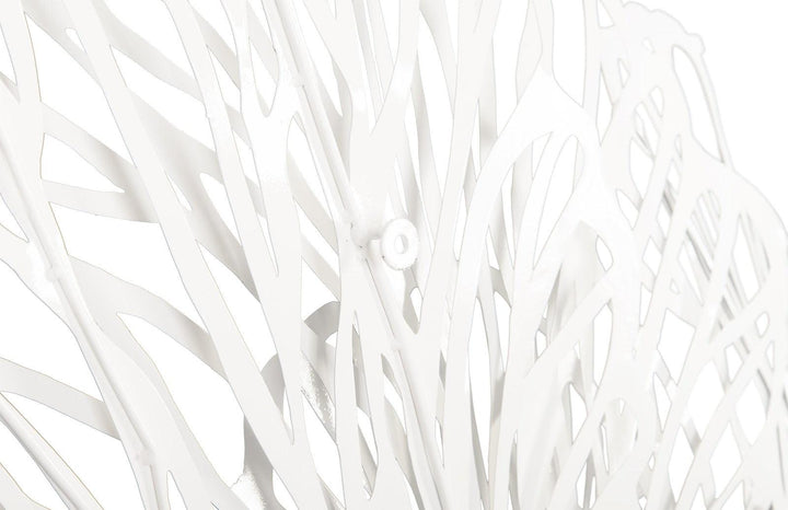 SwayLiving Butterfly Wall Art, White, LG WALL ACCENTS