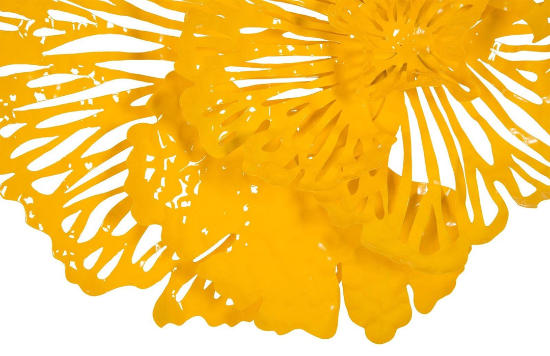 SwayLiving Flower Wall Art, Small, Dandelion, Metal WALL ACCENTS