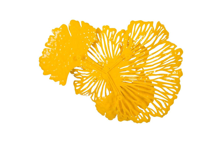 SwayLiving Flower Wall Art, Small, Dandelion, Metal WALL ACCENTS
