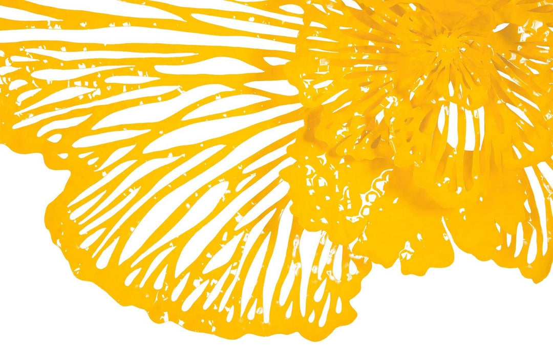 SwayLiving Flower Wall Art, Medium, Dandelion, Metal WALL ACCENTS