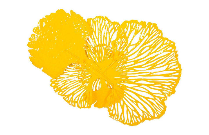 SwayLiving Flower Wall Art, Medium, Dandelion, Metal WALL ACCENTS