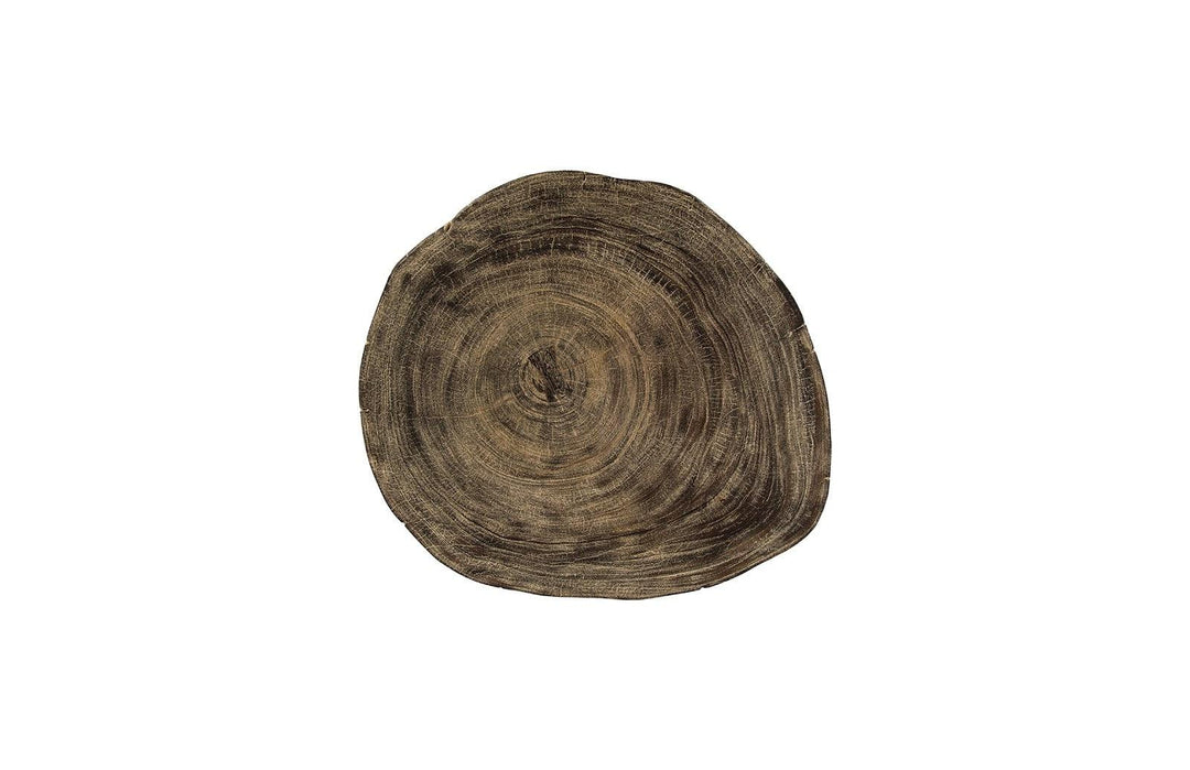 SwayLiving Crosscut Coffee Table, Gray Stone, Forged Legs COFFEE TABLES