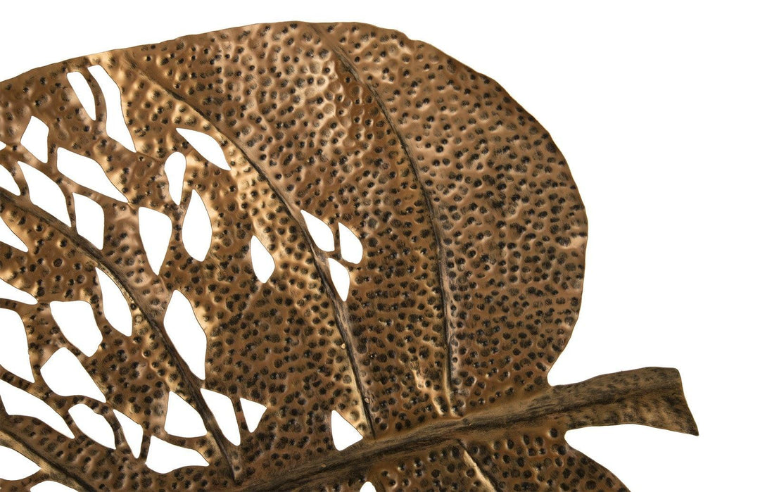 SwayLiving Birch Leaf Wall Art, Copper, MD WALL ACCENTS