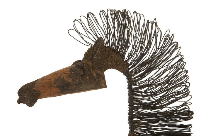SwayLiving Wire Horse Sculpture, SM Body DECORATIVE OBJECTS