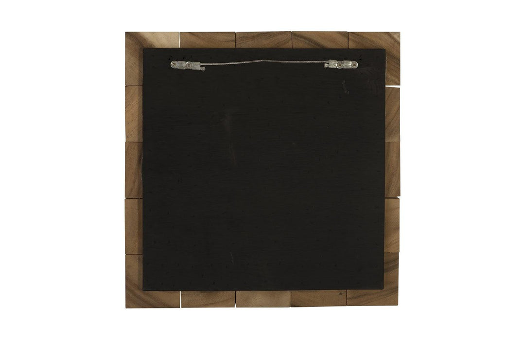SwayLiving Blocks Wall Tile, Chamcha Wood, Natural WALL ACCENTS