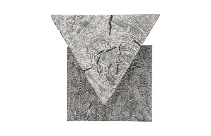 SwayLiving Triangle Bench, Gray Stone BENCHES